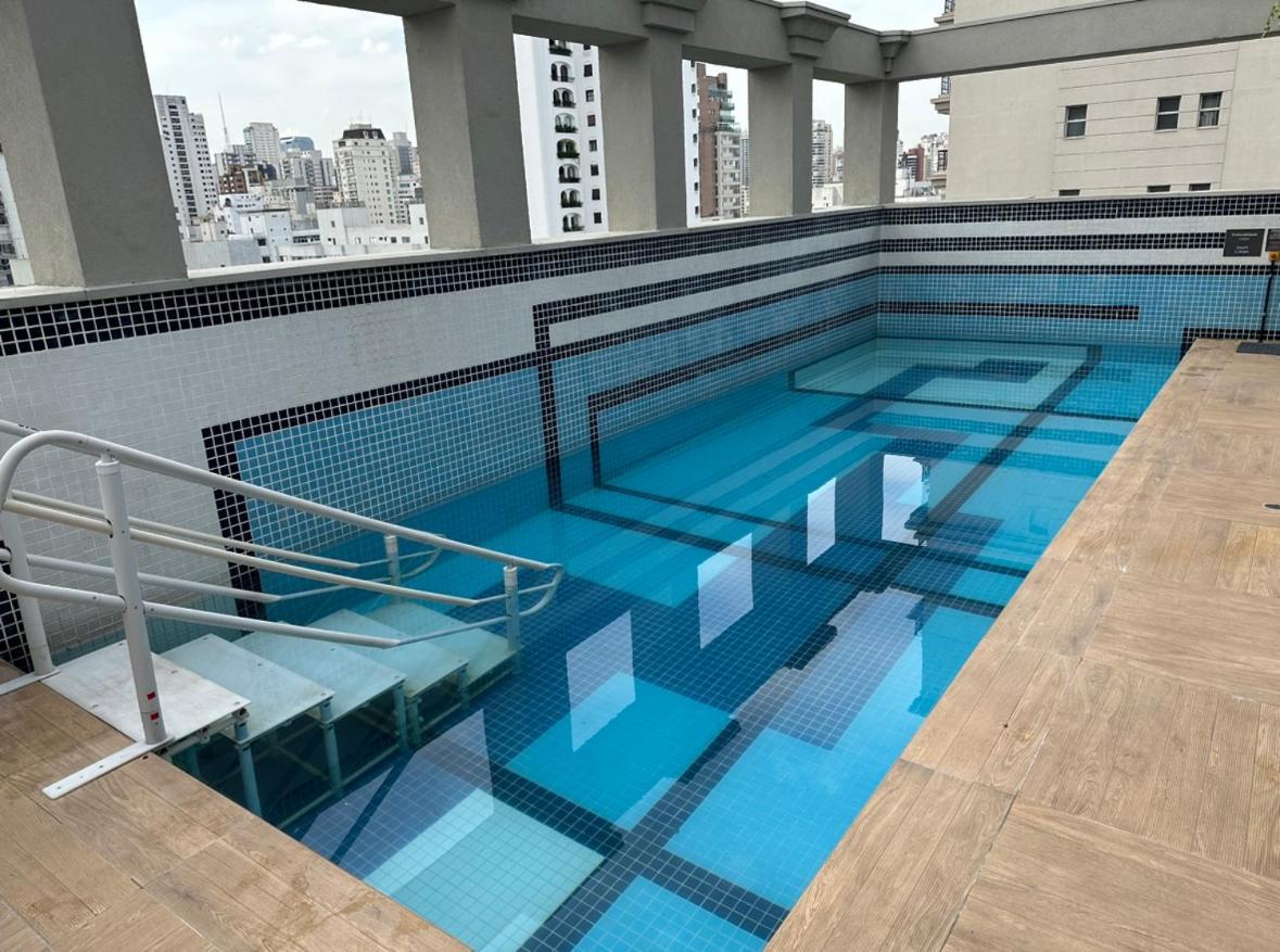 Flat Reformado Em Hotel No Jardins เซาเปาโล ภายนอก รูปภาพ