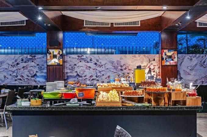 Flat Reformado Em Hotel No Jardins เซาเปาโล ภายนอก รูปภาพ